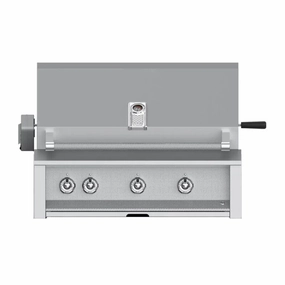 Aspire by Hestan 36-Inch Natural Gas Grill with U-Burners and Rotisserie EABR36-NG compact BBQ grill for small spaces