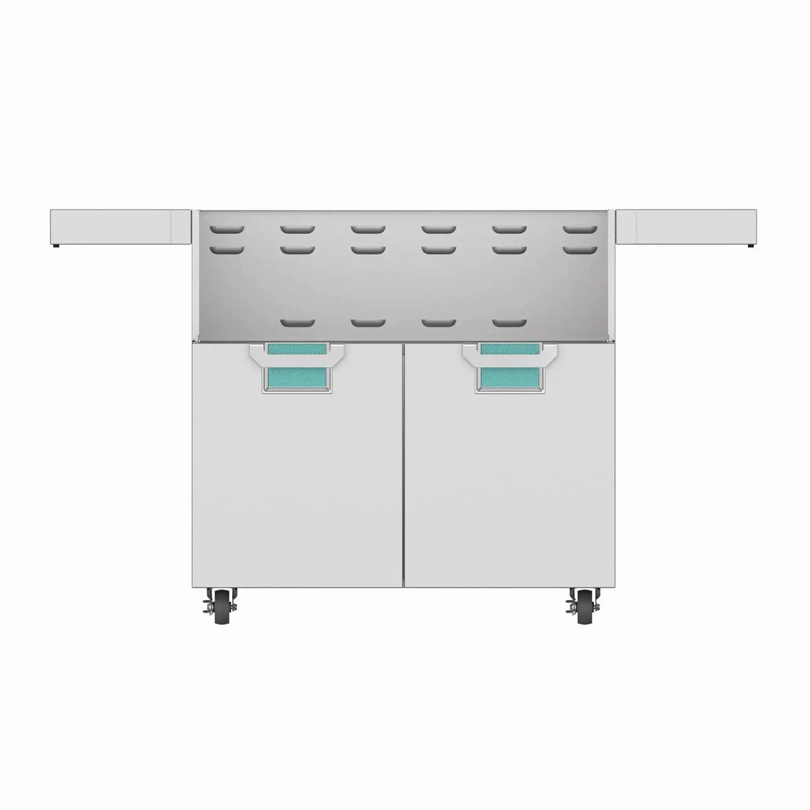 Aspire by Hestan 36-Inch Turquoise Double Door Cart ECD36-TQStainless steel BBQ tool set