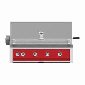 Aspire by Hestan 42-Inch Liquid Propane Gas Grill with Burner ,Sear and Rotisserie EMBR42-LP-RD compact BBQ grill for small spaces