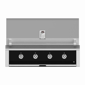Aspire by Hestan 42-Inch Liquid Propane Gas Grill with U Burner and Sear EMB42-LP-BK compact BBQ grill for small spaces