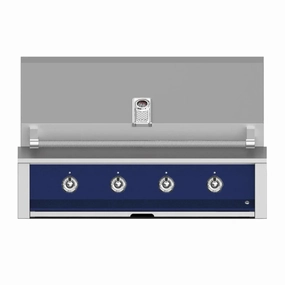 Aspire by Hestan 42-Inch Liquid Propane Gas Grill with U Burner and Sear EMB42-LP-DB compact BBQ grill for small spaces