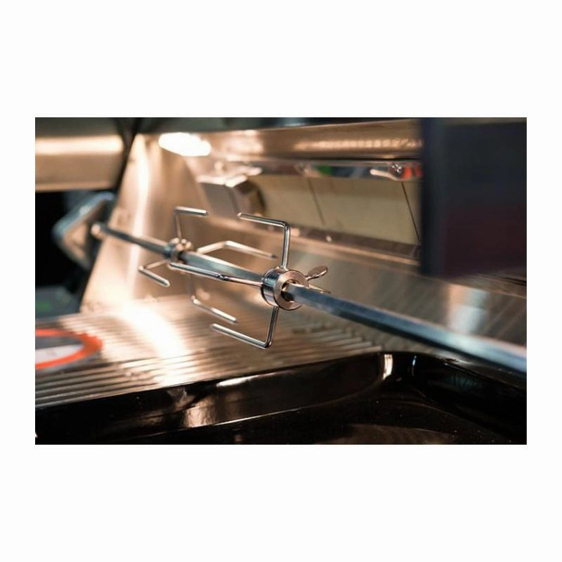 Aspire by Hestan 42 inch Liquid Propane Grill with 4 U-Burners and Rotisserie EABR42-LP-BK