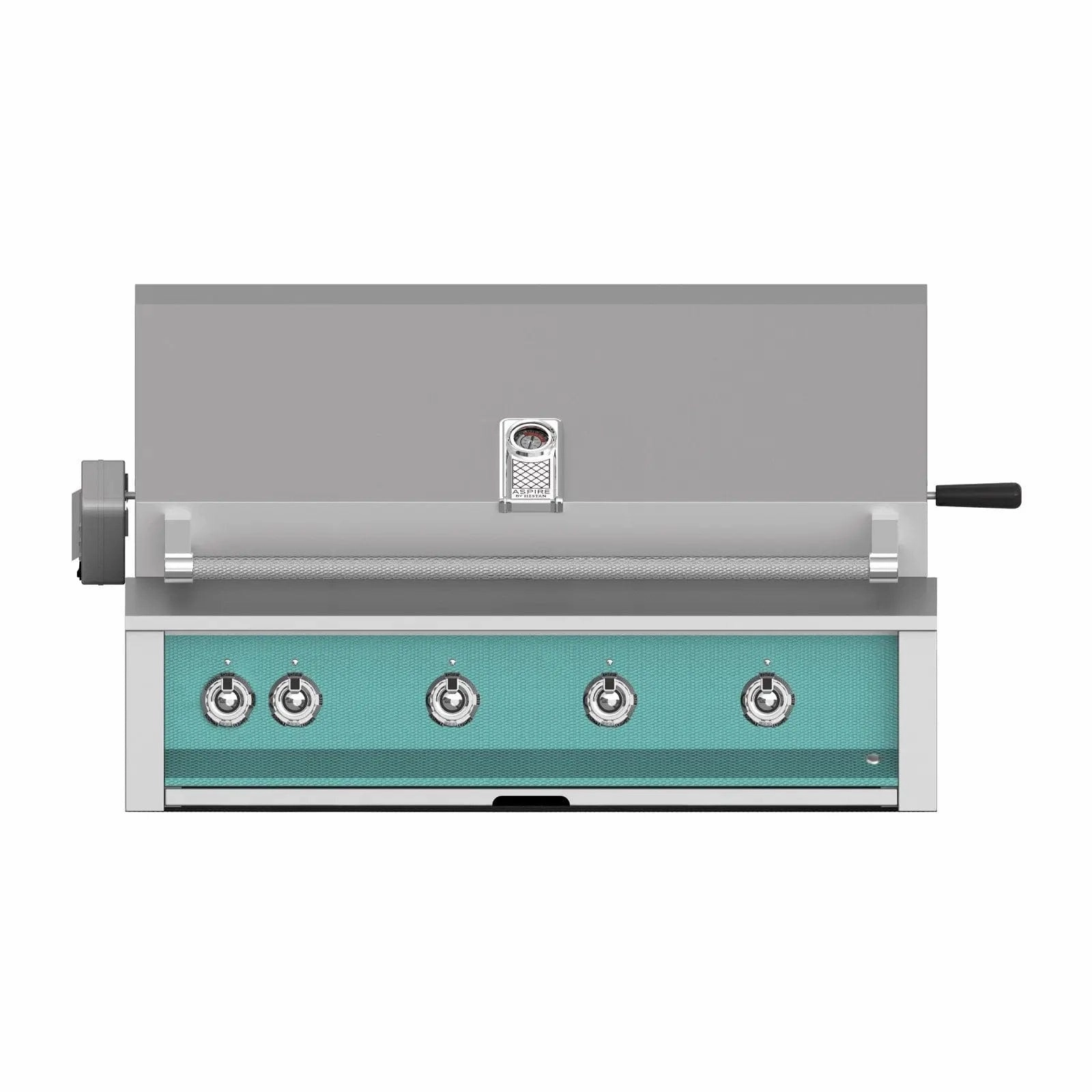 Aspire by Hestan 42 inch Liquid Propane Grill with 4 U-Burners and Rotisserie EABR42-LP-TQ compact BBQ grill for small spaces