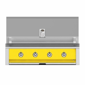 Aspire by Hestan 42-Inch Natural Gas Grill with 3 U-Burner and 1 Sear EMB42-NG-YW compact BBQ grill for small spaces