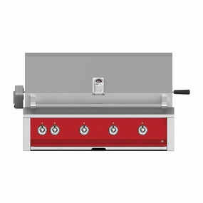 Aspire by Hestan 42-Inch Natural Gas Grill with 4 U-Burners and Rotisserie EABR42-NG-RD compact BBQ grill for small spaces