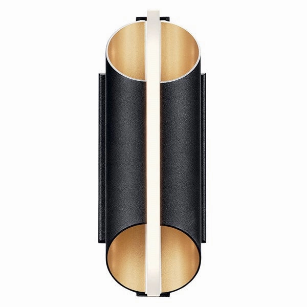 Astalis LED Outdoor Wall Mount Textured BlackOutdoor wall sconces with motion sensor