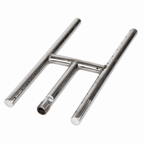 Athena 72-inch Stainless Steel H-Burner HBSS72Fireproof mat for under fire pit