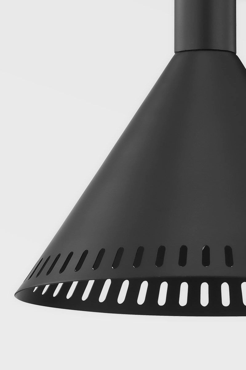 Atticus One Light Wall Sconce Soft Black