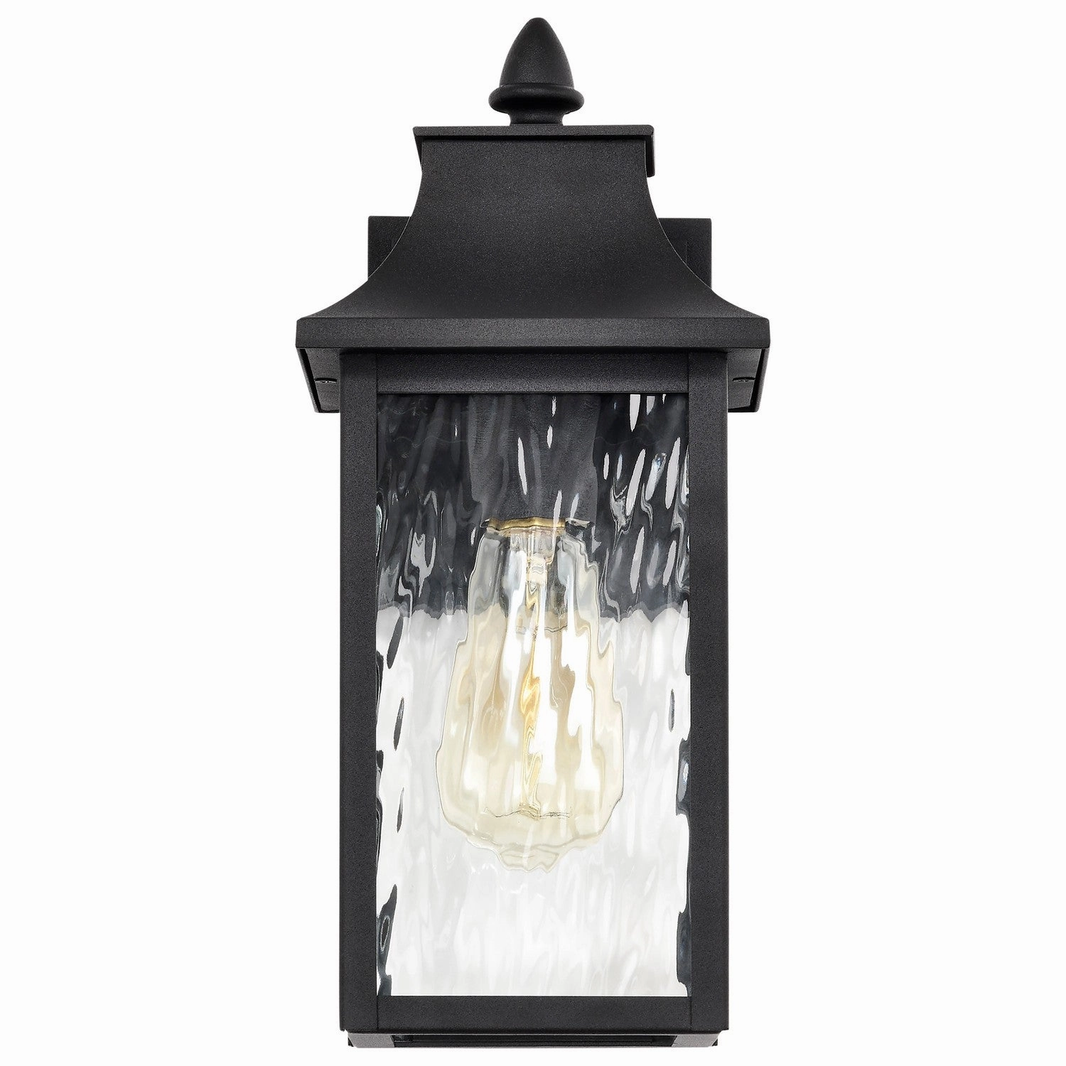 Austen One Light Outdoor Wall Lantern Matte Black