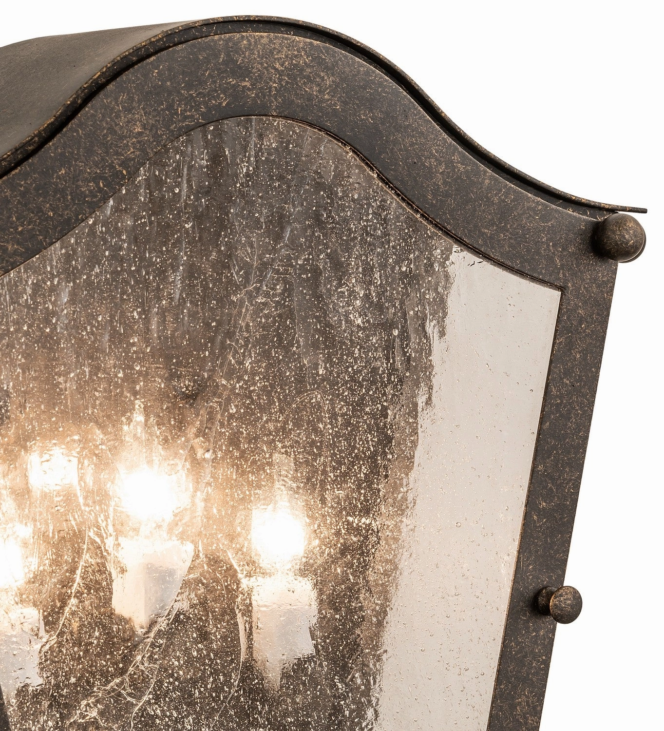 Austin Three Light Wall Sconce Golden Bronze
