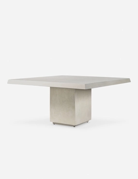 Avila Indoor / Outdoor Square Dining Table by Amber Lewis x Four Handsoutdoor patio dining furniture set