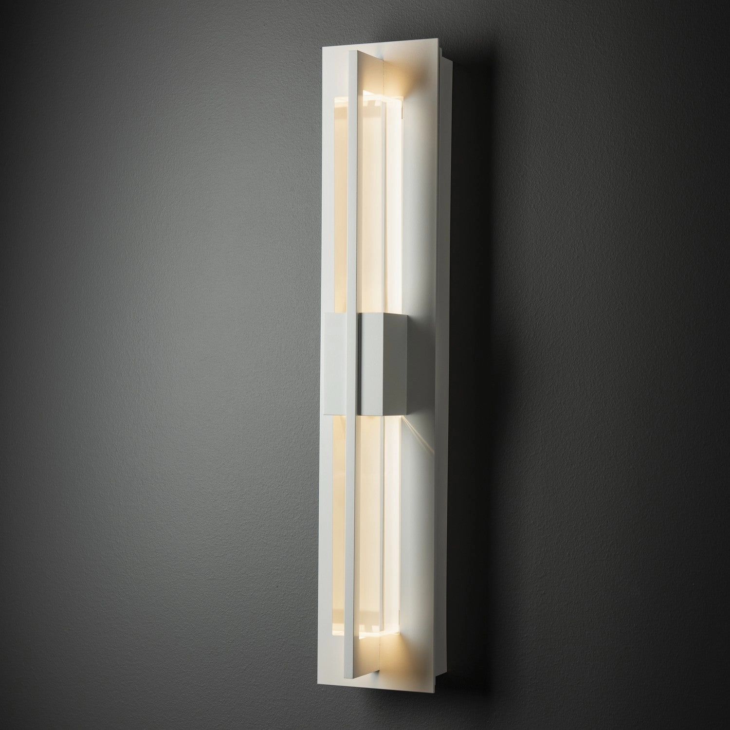 Axis LED Outdoor Wall Sconce Coastal White