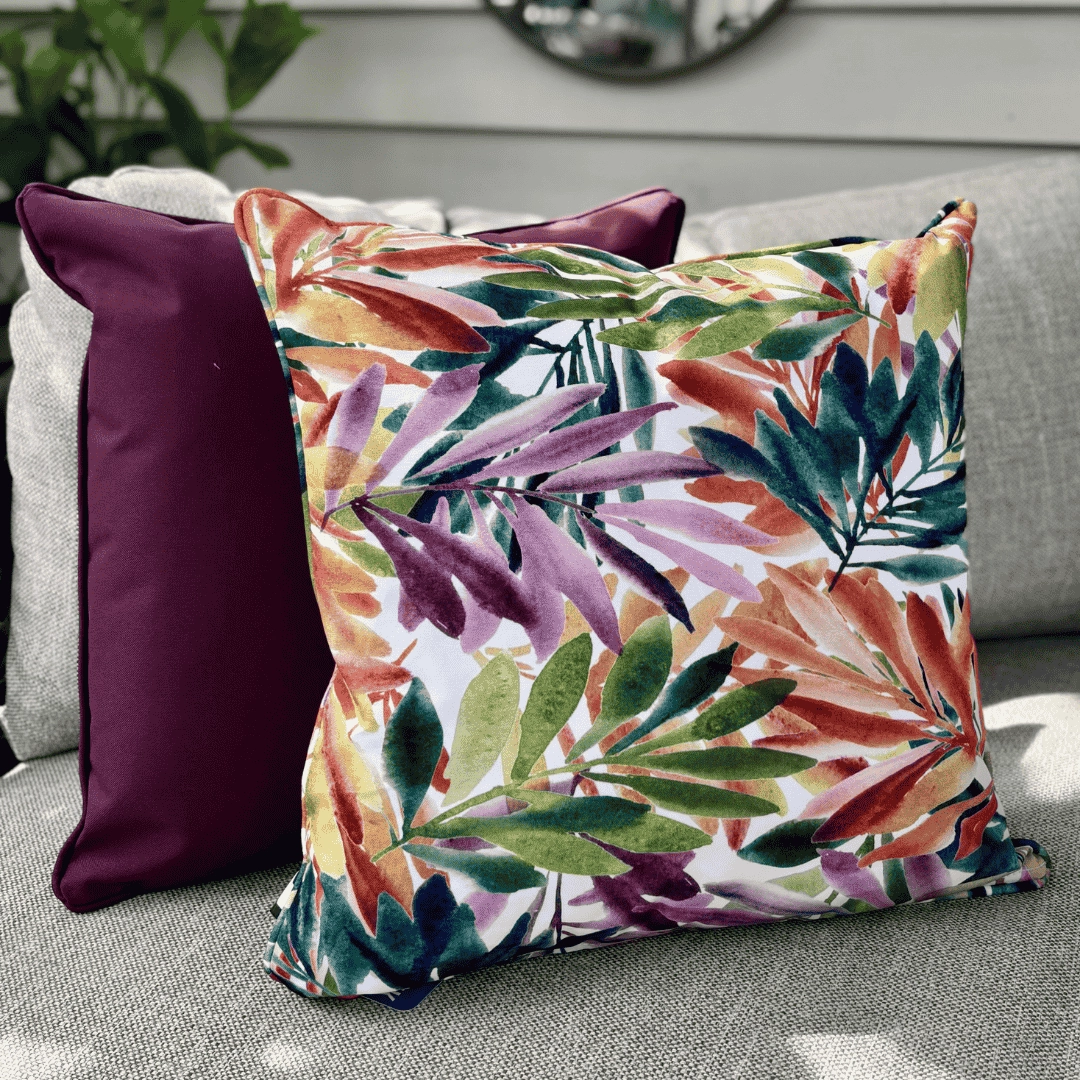 B Cushion Art Collection - Tropical Palmoutdoor garden decorative ornaments