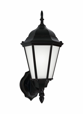 Bakersville One Light Outdoor Wall Lantern BlackOutdoor wall sconces with motion sensor