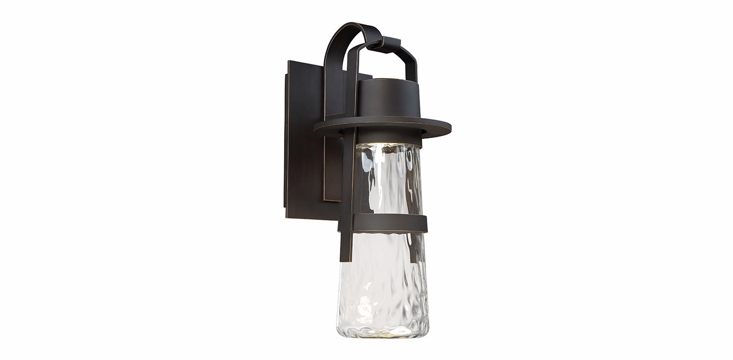 Balthus LED Outdoor Wall Sconce BlackOutdoor wall sconces with motion sensor