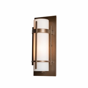 Banded One Light Outdoor Wall Sconce Coastal BronzeOutdoor wall sconces with motion sensor