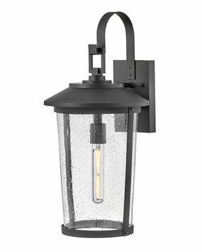 Banks LED Wall Lantern BlackOutdoor wall sconces with motion sensor