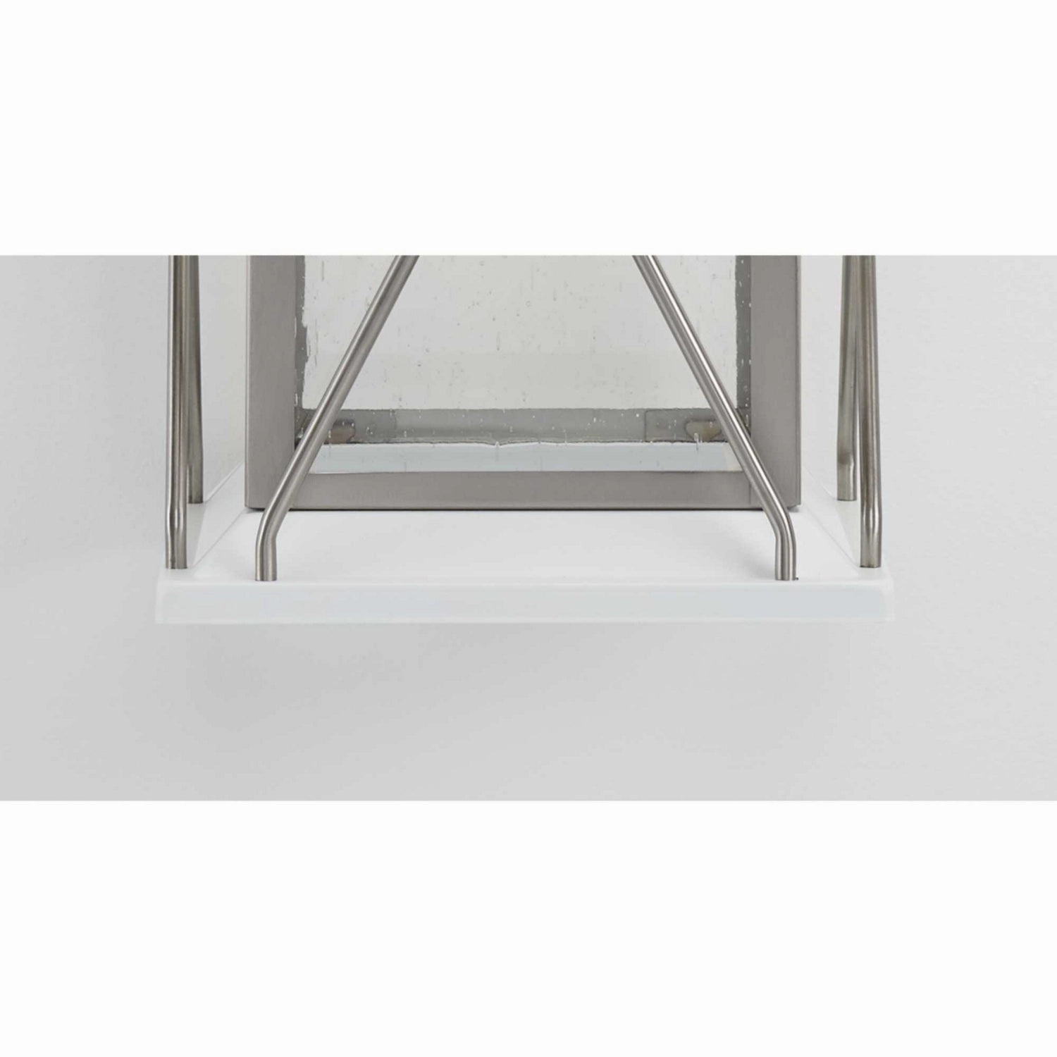 Barlowe One Light Wall Lantern Stainless Steel