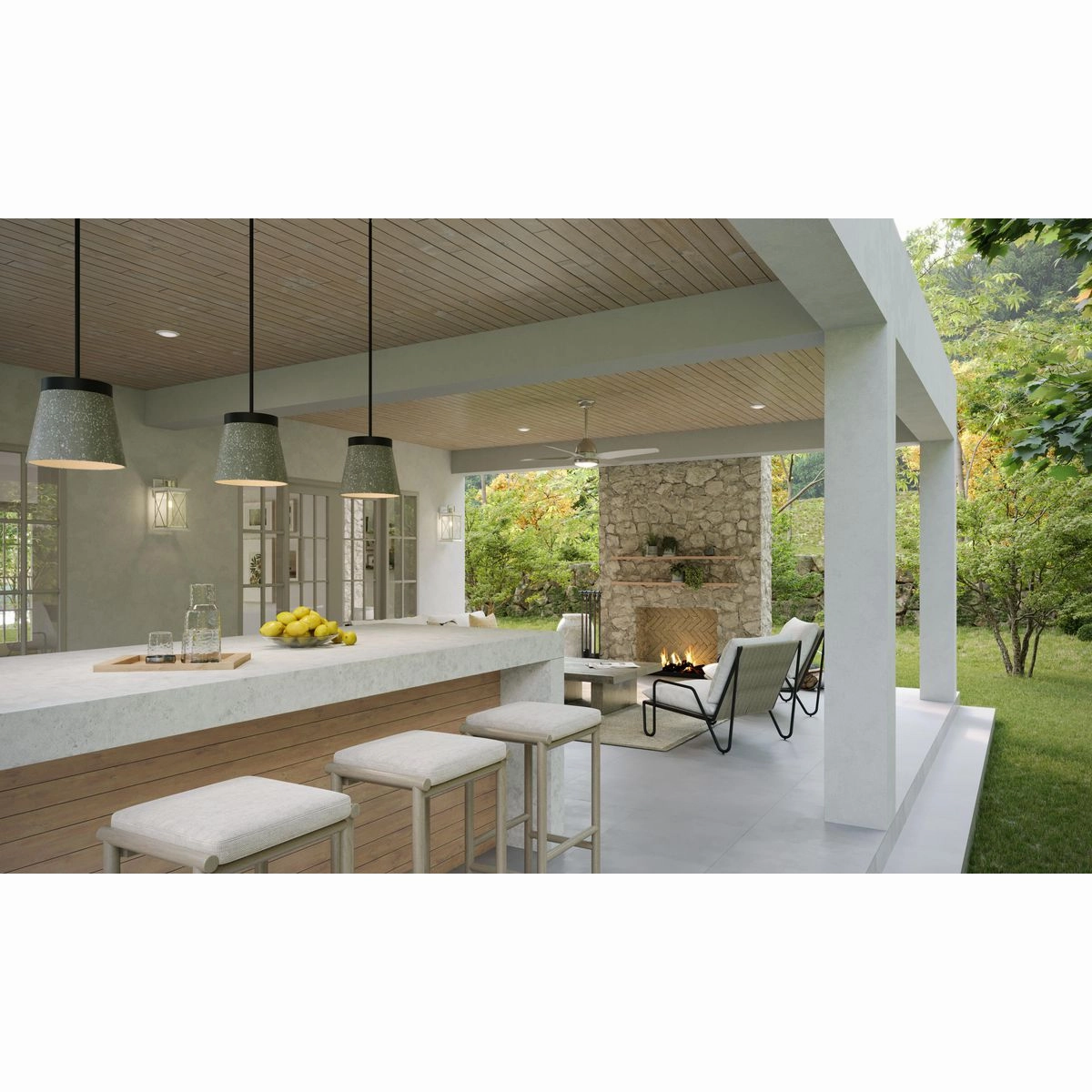 Barlowe One Light Wall Lantern Stainless Steel
