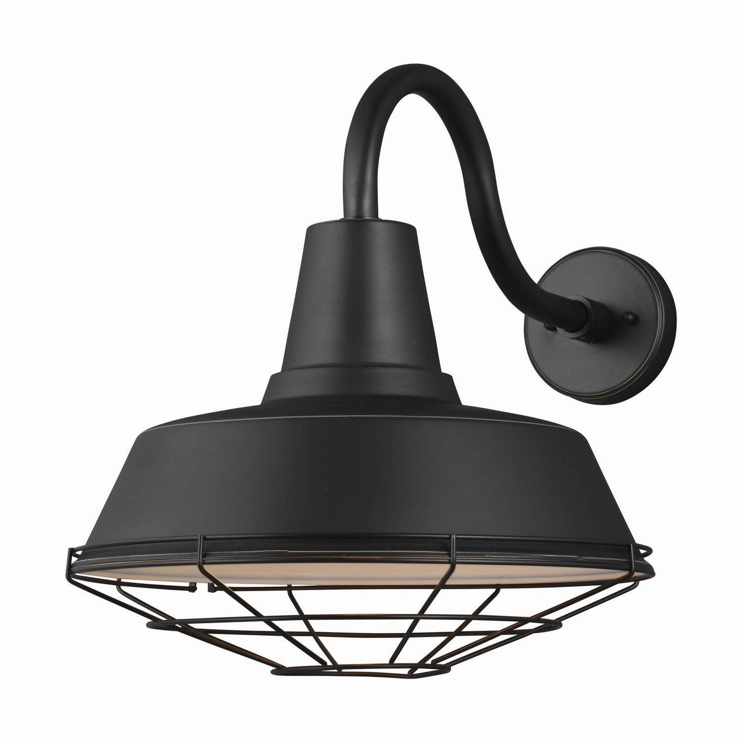 Barn Light Cage Antique Bronze