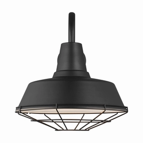 Barn Light Cage BlackOutdoor wall sconces with motion sensor