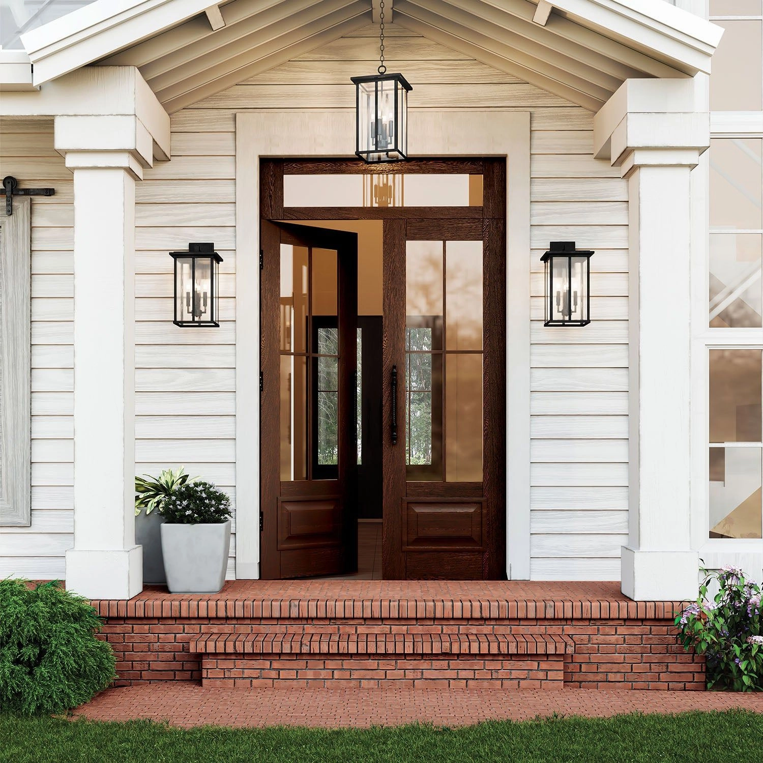 Barrett 4-Light Outdoor Wall Lantern