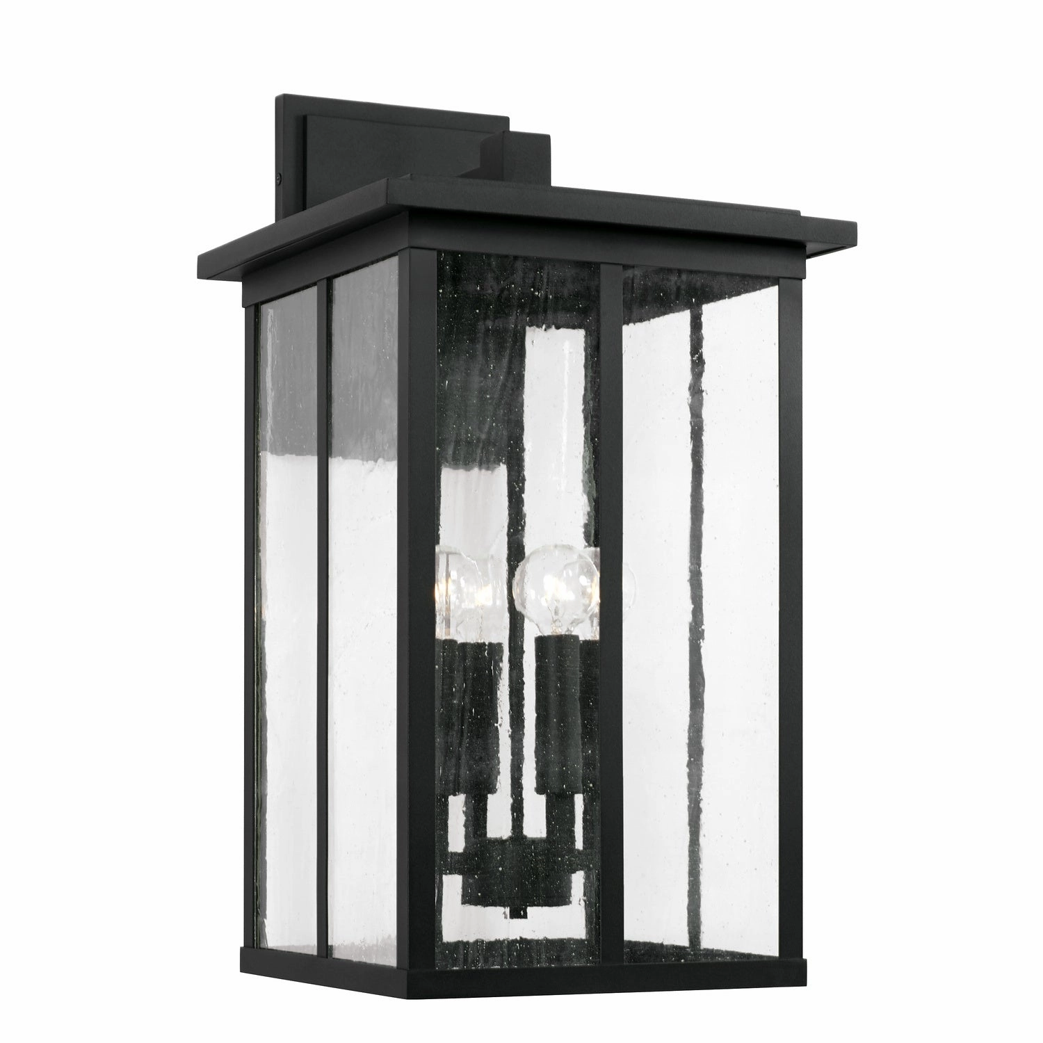 Barrett Four Light Outdoor Wall Lantern BlackOutdoor wall sconces with motion sensor