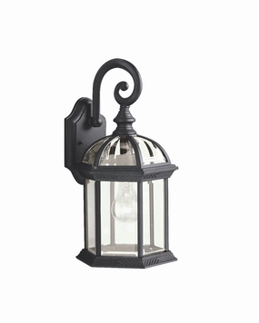 Barrie One Light Outdoor Wall Mount BlackOutdoor wall sconces with motion sensor