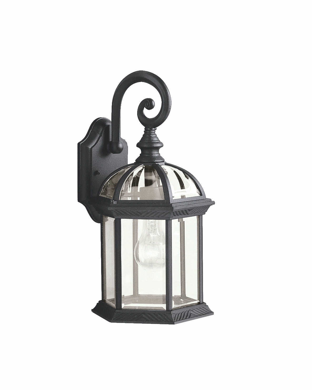 Barrie One Light Outdoor Wall Mount BlackOutdoor wall sconces with motion sensor