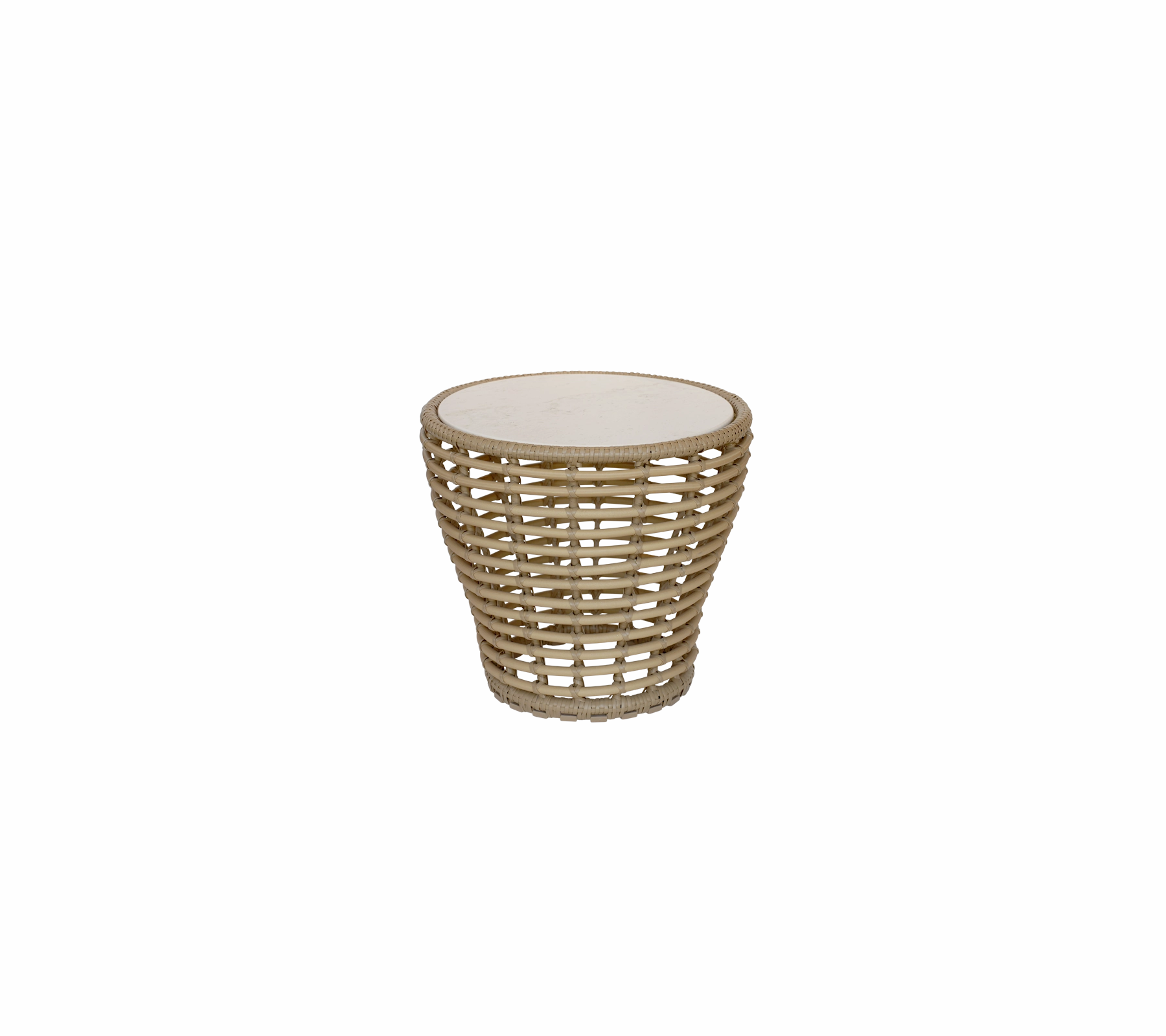 Basket coffee table, small