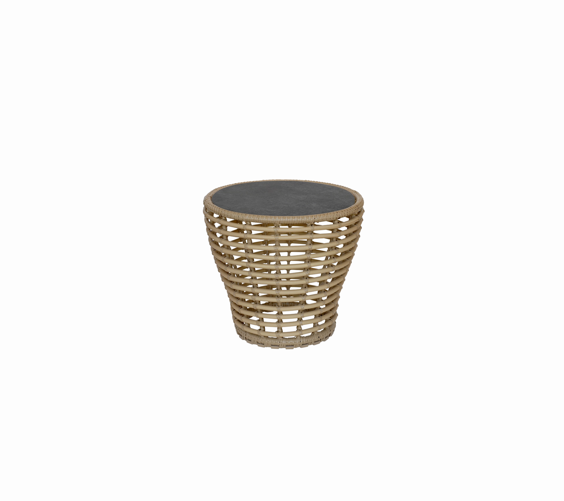 Basket coffee table, small