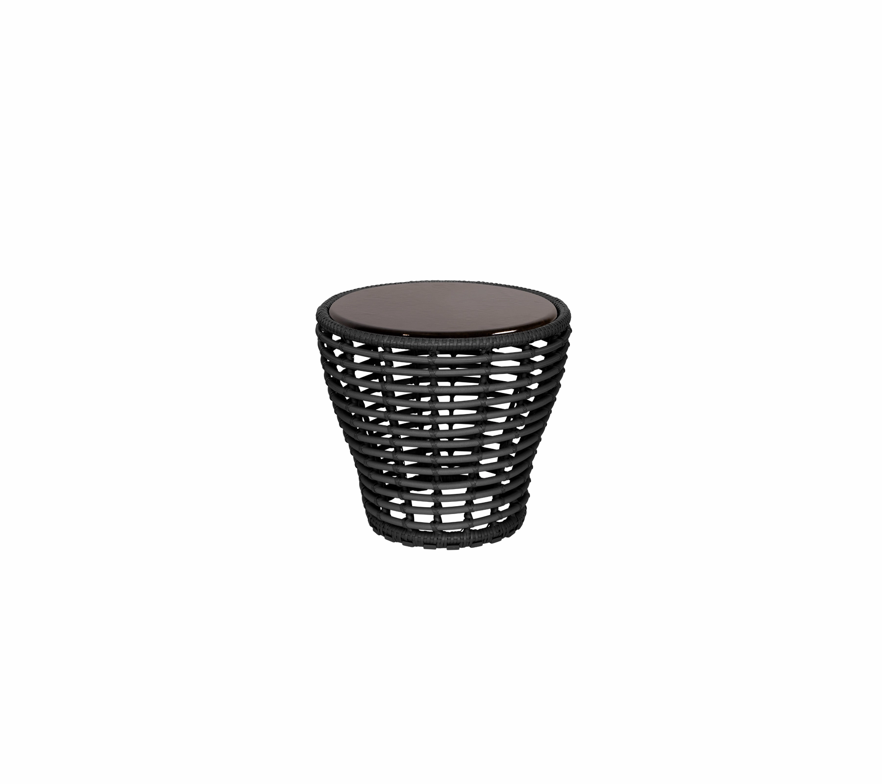 Basket coffee table, small