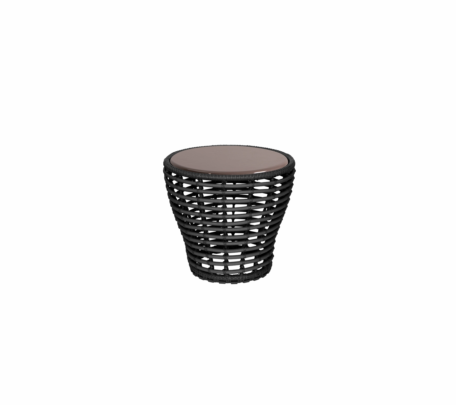 Basket coffee table, small