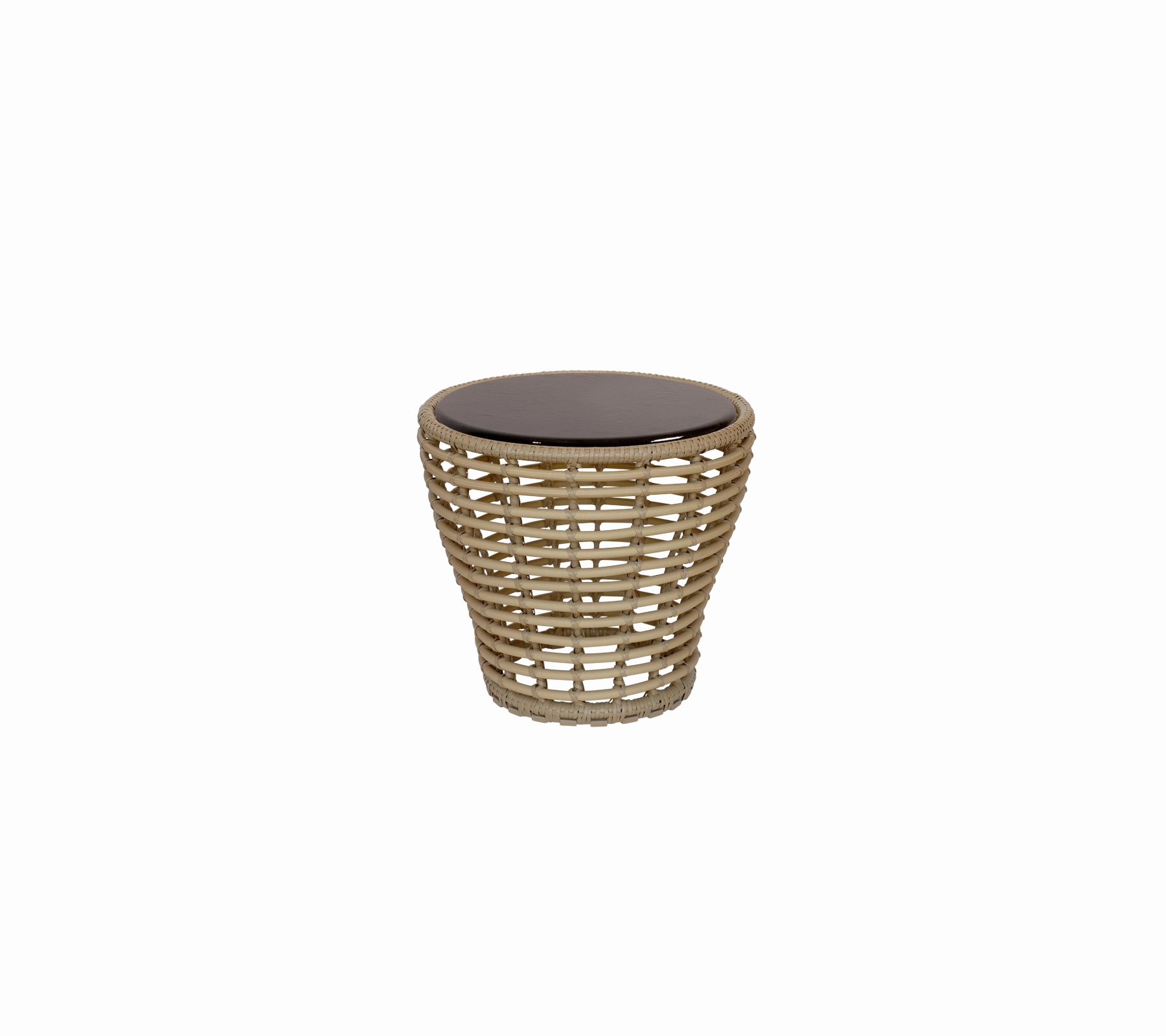 Basket coffee table, small