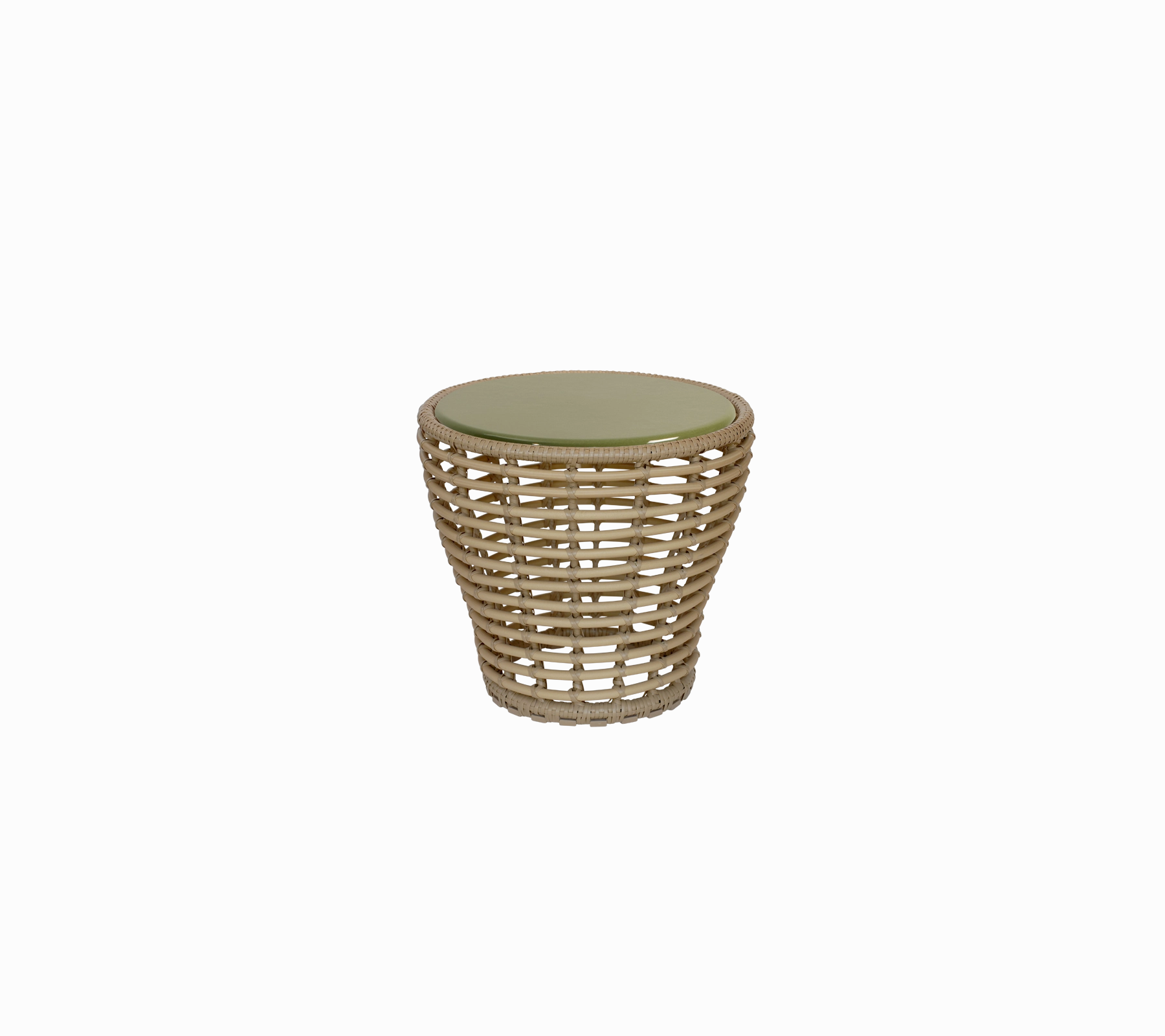 Basket coffee table, small