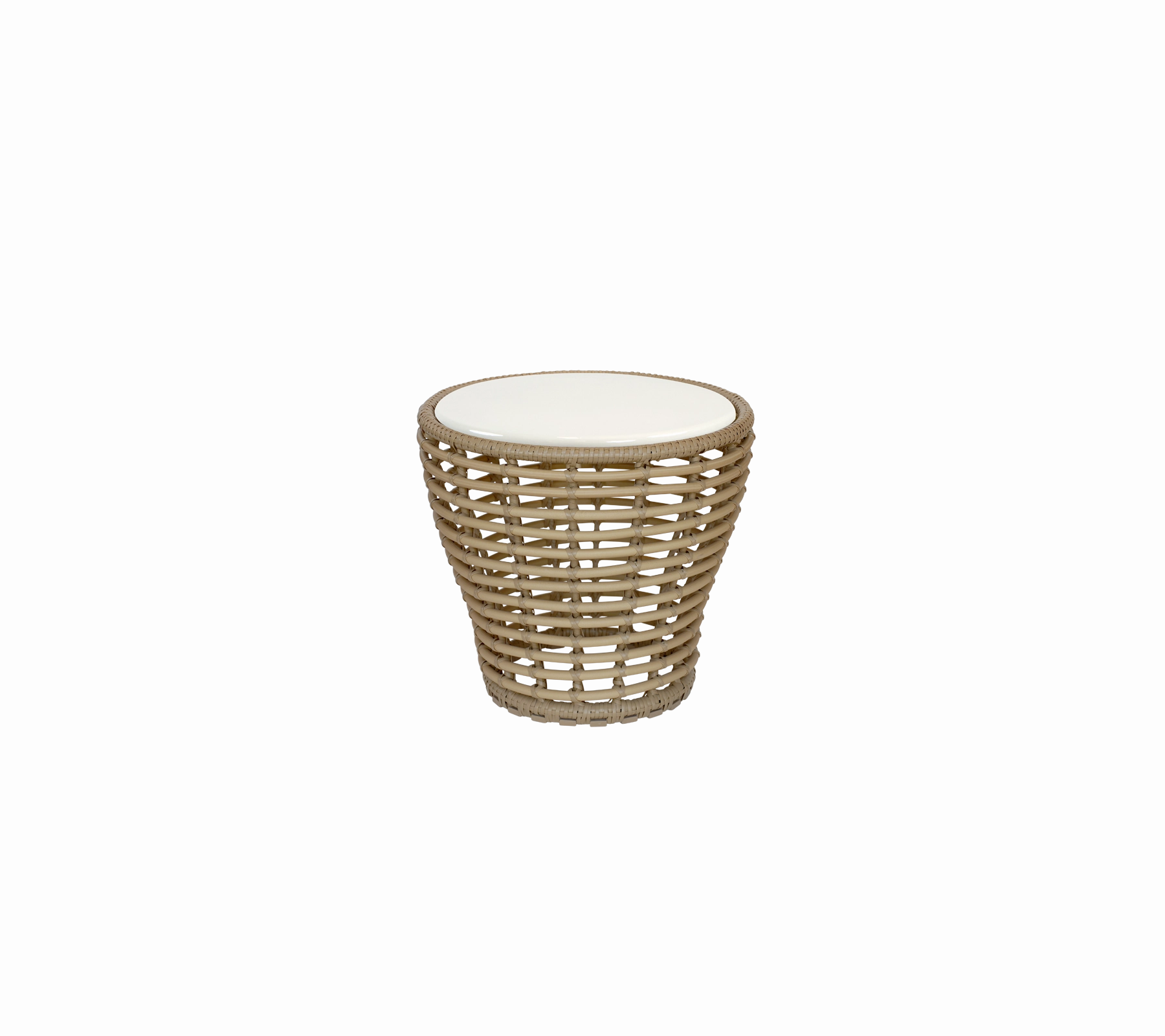 Basket coffee table, small