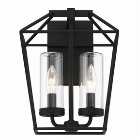 Bastille 2 Light 12" Outdoor Wall LightWeatherproof outdoor lighting