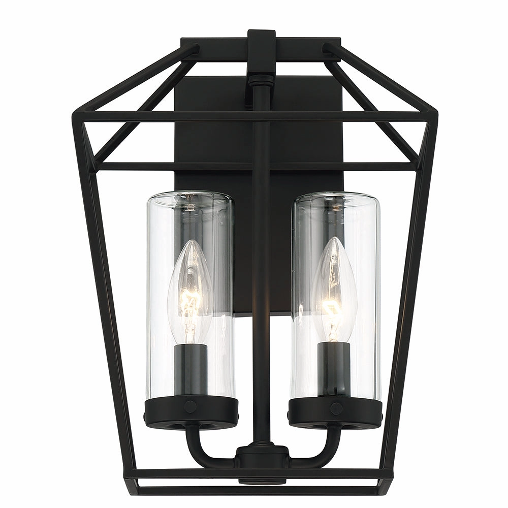 Bastille 2 Light 12" Outdoor Wall LightWeatherproof outdoor lighting