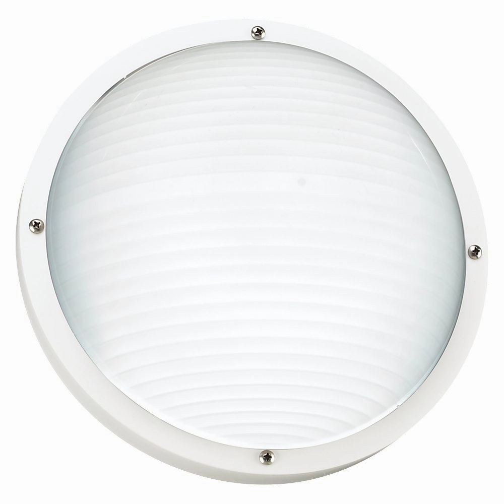 Bayside One Light Outdoor Wall / Ceiling Mount WhiteOutdoor wall sconces with motion sensor