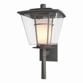 Beacon Hall One Light Outdoor Wall Sconce Coastal Natural IronOutdoor wall sconces with motion sensor