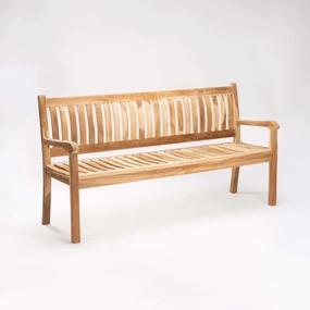 BEAUFORT TEAK 3 SEATER BENCHoutdoor patio furniture set