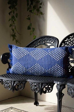 Beautiful Blue Diamond Outdoor Cushionoutdoor garden decorative ornaments