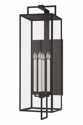 Beckham Four Light Wall Sconce Forged IronOutdoor wall sconces with motion sensor