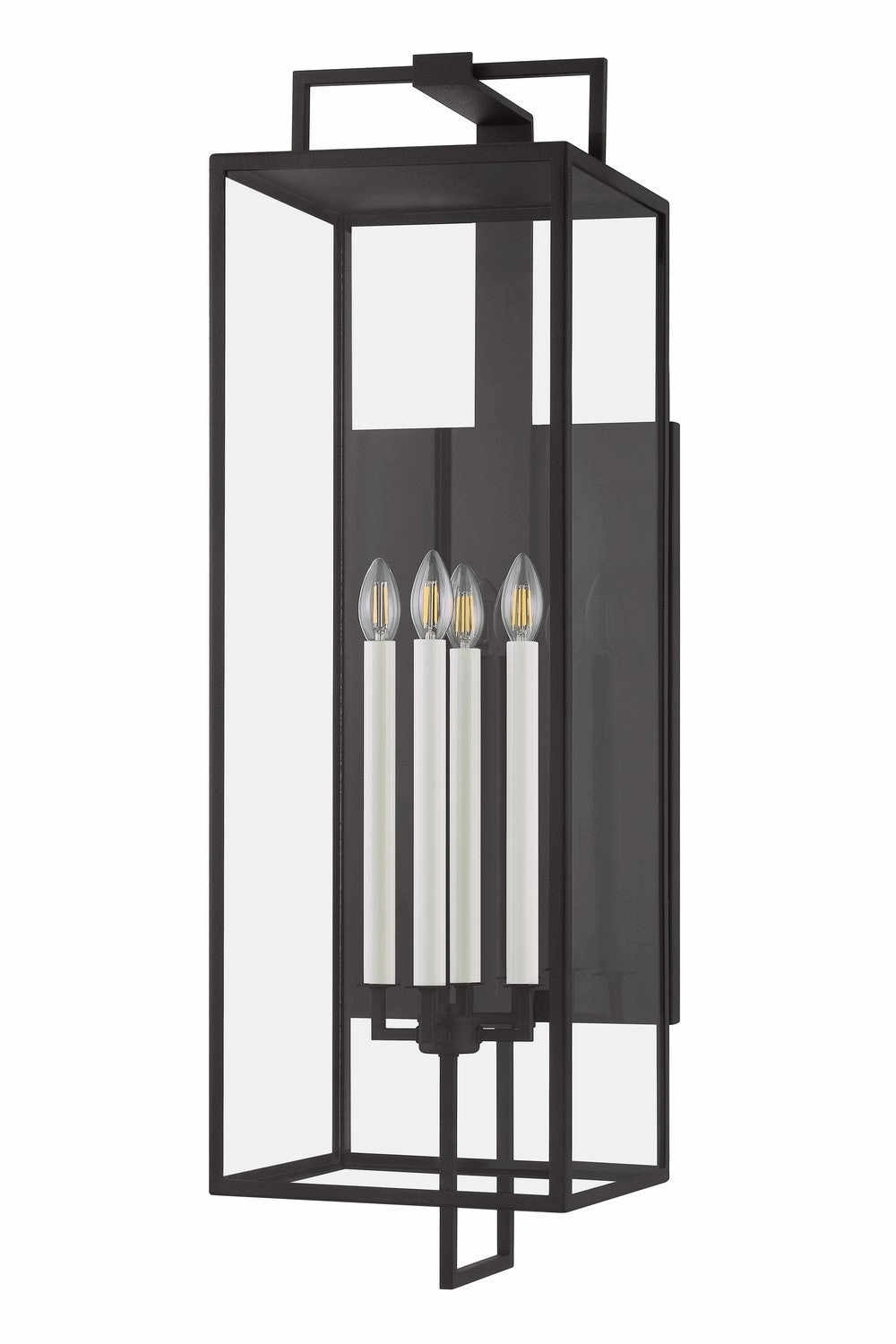 Beckham Four Light Wall Sconce Forged IronOutdoor wall sconces with motion sensor
