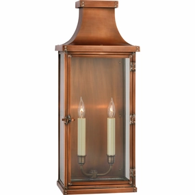Bedford Wide Tall 3/4 LanternWeatherproof outdoor lighting