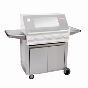 BeefEater Designer Cart/Trolley for Signature Burner Built-In Barbecue GrillStainless steel BBQ tool set