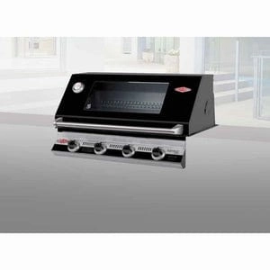 BeefEater Signature S3000E 32" 4-Burner Black Built-In Barbecue Grill 19942