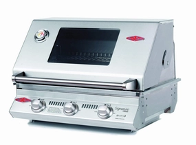 BeefEater Signature S3000S  26" 3-Burner Standard Built-In Barbecue Grill 12830 compact BBQ grill for small spaces