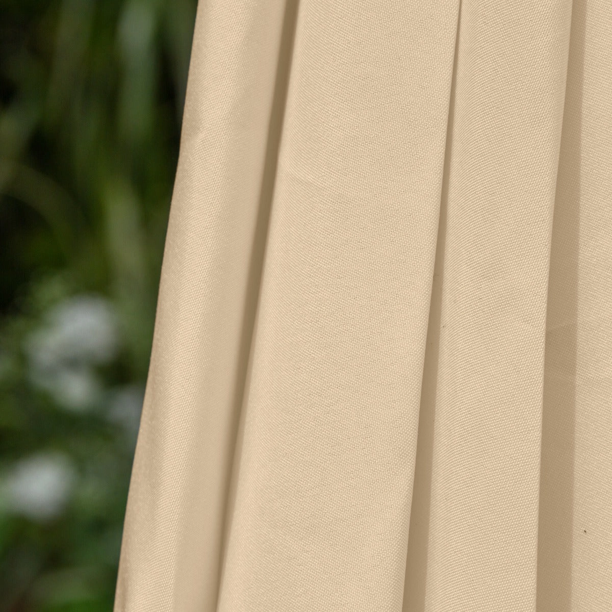 Beige 2.7m LED Tilt Parasol