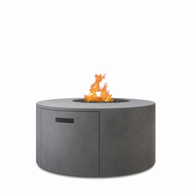 Bellino 42" Round Fire Pitportable outdoor fire pit with lid
